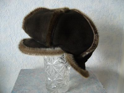 Лот: 13235527. Фото: 1. Кепка из меха, б/у. Головные уборы