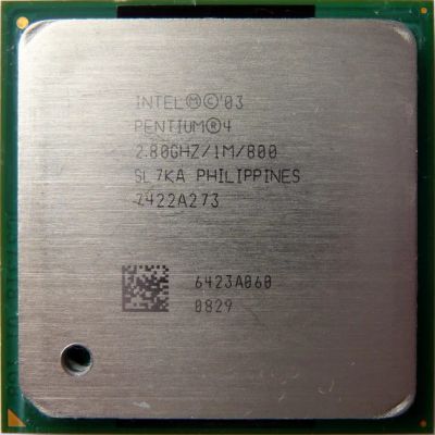 Лот: 13264015. Фото: 1. Pentium 4 2.8GHz 800MHz 1MB Prescott... Процессоры
