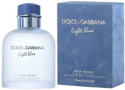 Лот: 2646854. Фото: 1. Light Blue pour Homme Dolce&Gabbana... Мужская парфюмерия