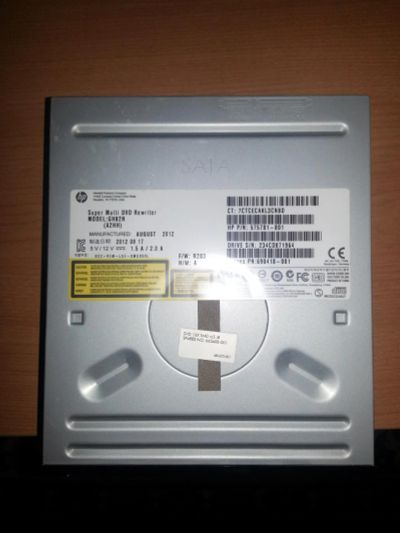 Лот: 6163842. Фото: 1. привод DVD rewriter (HP model... Приводы CD, DVD, BR, FDD