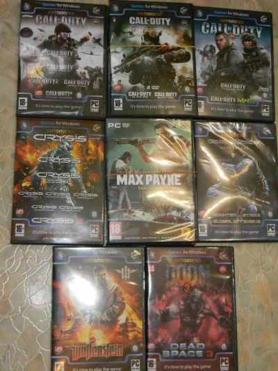 Лот: 4537741. Фото: 1. "Супер-стрелялки" 10 DVD одним... Игры для ПК