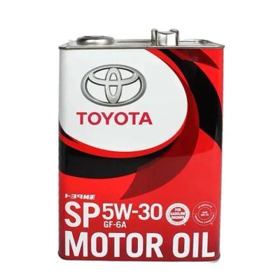 Лот: 8803071. Фото: 1. Toyota, 5W-30 SN/CF, 4 литра. Масла, жидкости