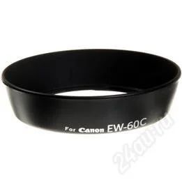 Лот: 495367. Фото: 1. Бленда байонетная EW-60C для Canon... Крышки, бленды