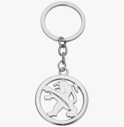 Лот: 23452427. Фото: 1. Брелок Логотип авто - Peugeot... Брелоки для ключей