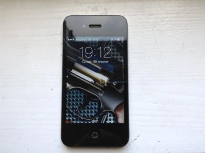 Лот: 4036053. Фото: 1. iPhone 4!!! Полный комплект... Смартфоны