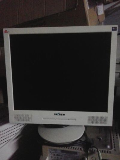 Лот: 4514091. Фото: 1. Монитор ЖК 17" Proview неисправный. ЖК-мониторы
