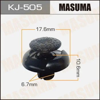 Лот: 11471324. Фото: 1. Клипса крепежная Masuma KJ-505. Кузов