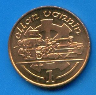 Лот: 8985240. Фото: 1. Остров Мэн 1 пенни 1989 (т72). Великобритания и острова