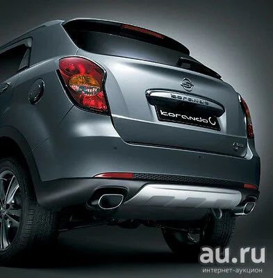 Лот: 16815197. Фото: 1. Защита бампера задн. Ssangyong... Детали тюнинга