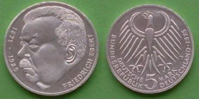 Лот: 5379760. Фото: 1. 5 марок 1975. Германия и Австрия