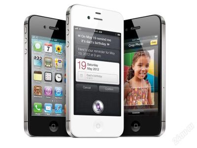 Лот: 2139280. Фото: 1. iphone 4s black 16Gb Free sim... Смартфоны