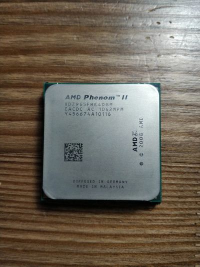 Лот: 21091491. Фото: 1. AMD Phenom ii X4 965 BE. Процессоры