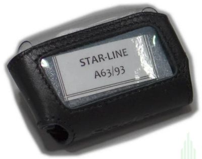 Лот: 9968688. Фото: 1. Чехол кожаный для брелока StarLine... Автомобильные сигнализации