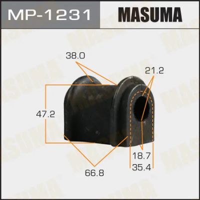 Лот: 18591595. Фото: 1. Втулка стабилизатора masuma rear... Ходовая, подвеска, рулевое управление