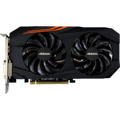 Лот: 17300335. Фото: 1. Gigabyte Aorus AMD Radeon RX 580... Видеокарты