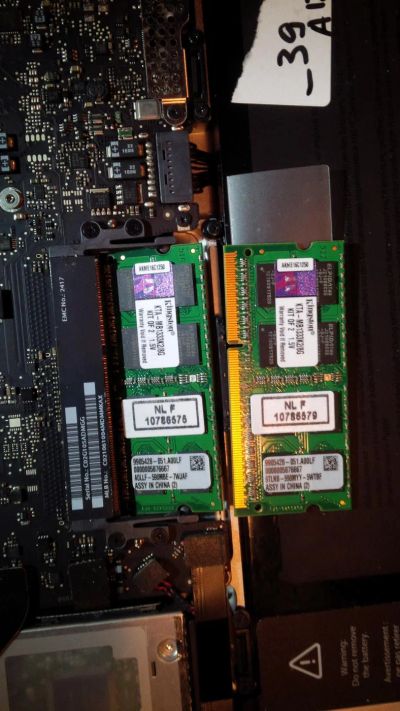 Лот: 7348885. Фото: 1. Официальная память для Macbook... Оперативная память