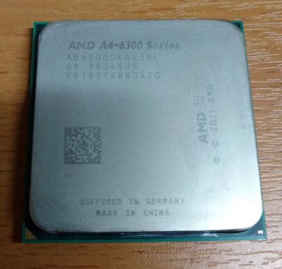 Лот: 12493175. Фото: 1. Amd A4-6300. Процессоры