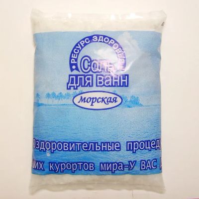 Лот: 25007912. Фото: 1. Соль морская 1 кг уп N1. Лекарства