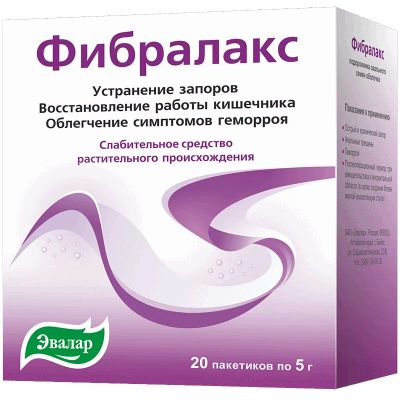Лот: 23723117. Фото: 1. Эвалар Фибралакс порошок 5 г 20... Лекарства