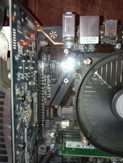 Лот: 13500885. Фото: 1. Матплата Gigabyte GA-Z270P-D3. Материнские платы