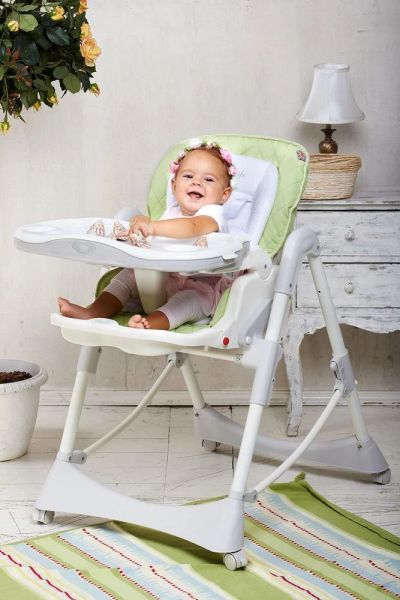 Лот: 10855972. Фото: 1. Стульчик для кормления HAPPY BABY... Стульчики для кормления