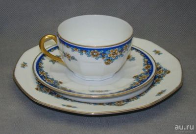 Лот: 17416258. Фото: 1. Limoges чайный - кофейный набор... Фарфор, керамика