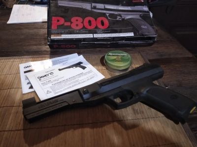 Лот: 17522069. Фото: 1. Пистолет пневматика gamo p800. Пневматическое оружие