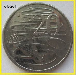 Лот: 16750266. Фото: 1. Австралия 20 центов 2007 (9). Австралия и Океания