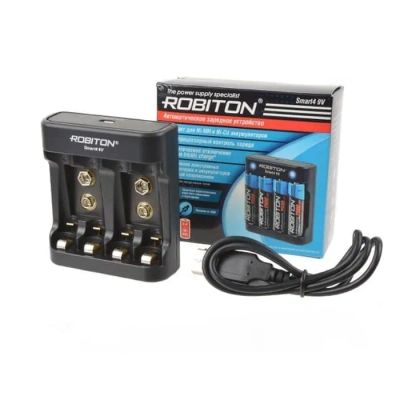 Лот: 21516226. Фото: 1. З/У Mh Robiton Smart4 9V 16975. Зарядные устройства, блоки питания для бытовой техники