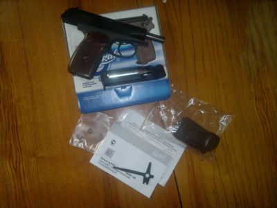 Лот: 7756887. Фото: 1. Makarov MP-654K = Пистолет пневматический... Пневматическое оружие