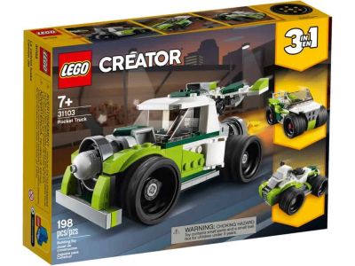 Лот: 25107123. Фото: 1. Lego Creator 3в1 Грузовик-ракета... Конструкторы