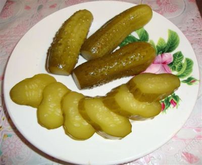 Лот: 2547680. Фото: 1. Маринованные вкусные огурчики. Домашние заготовки