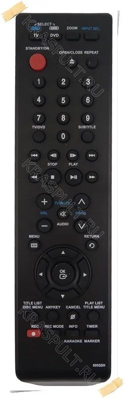 Лот: 15903173. Фото: 1. Пульт SAMSUNG 00055H. Пульты ДУ