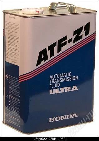 Лот: 2111510. Фото: 1. HONDA ATF Z-1 (4л) жидкость для... Масла, жидкости