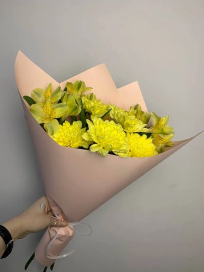 Лот: 25276086. Фото: 1. 5. Букет-комплимент сборный. Свежие цветы