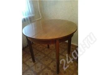 Лот: 341293. Фото: 1. Стол б/у , деревянный, круглый... Гостиные, стенки, горки
