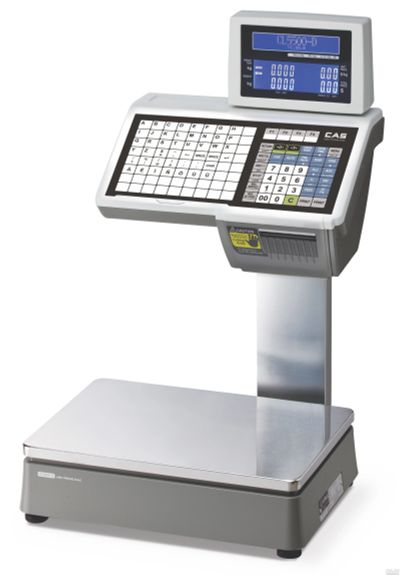 Лот: 17069467. Фото: 1. ВЕСЫ ЭЛ.ТОРГОВЫЕ CAS CL5000-15D... Торговое