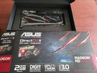 Лот: 5908283. Фото: 1. Видеокарта ASUS Radeon HD 7850... Видеокарты