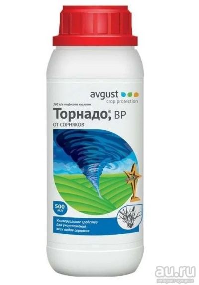 Лот: 15854468. Фото: 1. Средство от сорняков Торнадо 0... Удобрения, химия