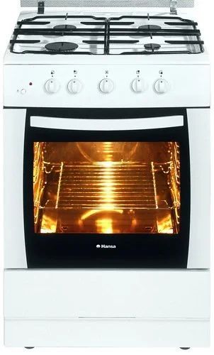 Лот: 16016013. Фото: 1. Газовая плита Hansa FCGW66002010... Плиты, духовые шкафы, варочные поверхности
