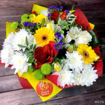 Лот: 13824522. Фото: 1. Лот № 580 Букет Флэш - 2600р. Свежие цветы