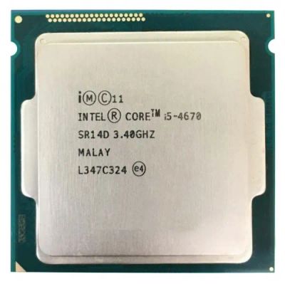 Лот: 24688699. Фото: 1. Процессор i5-4670 (4 ядра, 3.8GHz... Процессоры