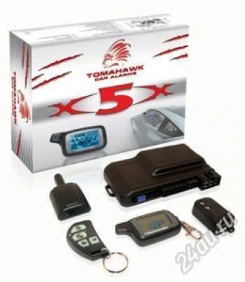 Лот: 2435730. Фото: 1. сигнализация tomahawk x5. Автомобильные сигнализации