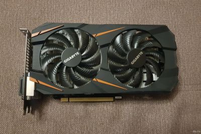 Лот: 14325927. Фото: 1. Gigabyte GeForce 1060 3Gb WindForce. Видеокарты