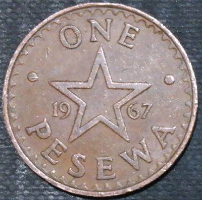 Лот: 12730539. Фото: 1. Экзотика с рубля (16222) Гана... Остальные страны