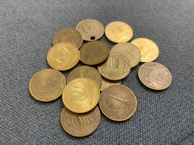 Лот: 18792596. Фото: 1. 10 рублевые монеты юбилейные. Россия после 1991 года