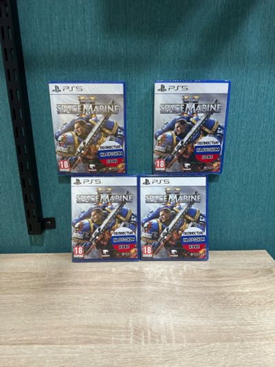 Лот: 23972936. Фото: 1. Диск PS5 Warhammer II Space Marine... Игры для консолей