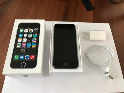 Лот: 10943295. Фото: 1. iPhone 5S. 16 GB. Black. Original... Смартфоны
