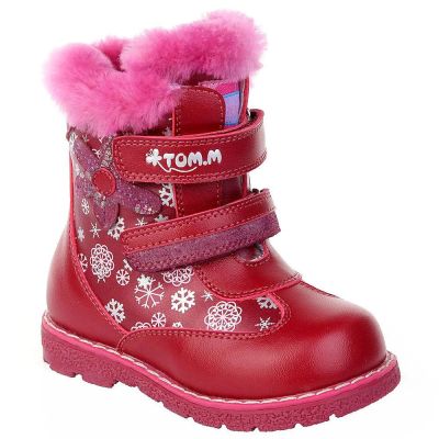 Лот: 4398621. Фото: 1. Новые Зимние сапоги Tom. m бордовые... Сапоги