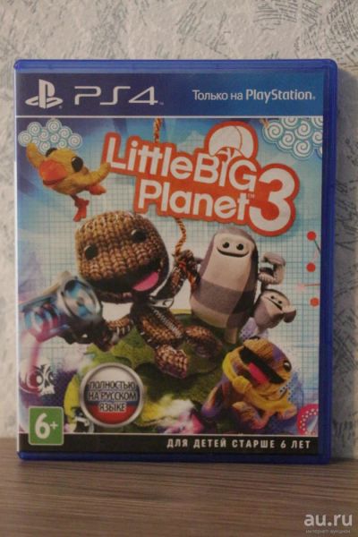 Лот: 9705665. Фото: 1. Little big planet 3 (PS4). Игры для консолей